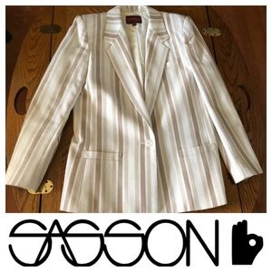 Vintage 70’s SASSON Tuxedo Style Blazer Jacket